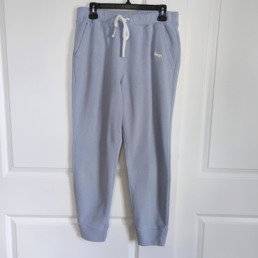 Abercrombie & Fitch Jogger Sweatpants - Light Blue, Women's